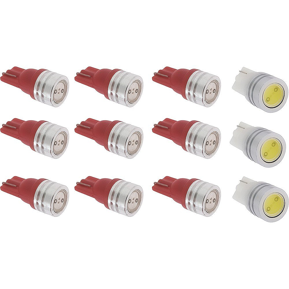 Instrument Gauge Cluster LED Bulb Set For Models Without Fits 1969-1973 Mustang