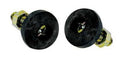 Radiator Support To Hood Adjustable Bumpers For 1964-65 Early Ford Mustang; Pair