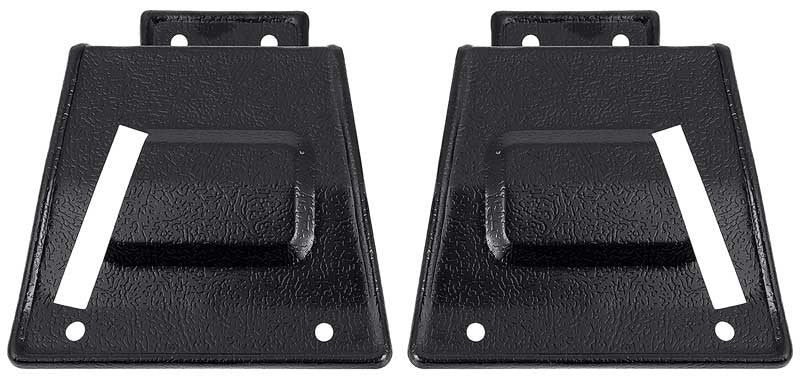 Seat Latch Cover without Fold Down Rear Seat RH Fits 1967-1968 Mustang Fastback