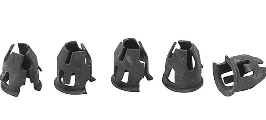 5 Piece 1/8" Stud Emblem Barrel Clip Set For Ford Mustang and Mercury Cougar