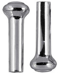Chrome Door Lock Knob With Round Head For 1968-73 Ford Mustang Bronco Fairlane