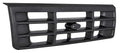 Grill Without Emblem Dark Gray Fits 1992-1996 Ford F-150/F-250/F-350, Bronco