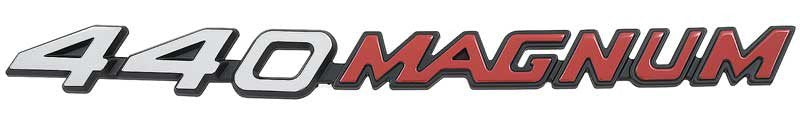 440 Magnum Hood Emblem Fits 1971-1974 Dodge Charger