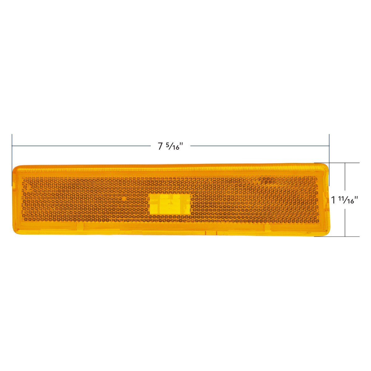 Left Hand Front Amber Side Marker Lens For 1980-1986 Ford F150 F250 F350 Trucks