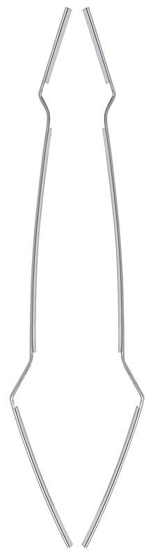 Door Edge Guard Pair Fits 1965-1966 Ford Mustang
