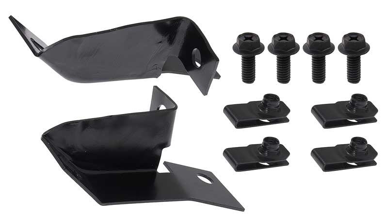 Rear Bumper Guard Mounting Brackets w/ Hardware Fits 1964-1966 Mustang