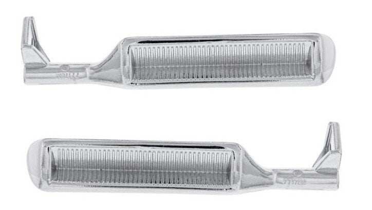 Chrome Die-Cast Interior Door Handle For 1980-1986 Ford Bronco; Pair