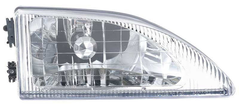 Headlight Assembly Cobra Clear Lens RH Fits 1994-1998 Mustang