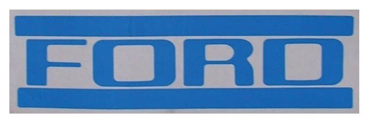 Blue Tailgate Letter Decal Set For 1953-1958 Ford F100 F250 F350