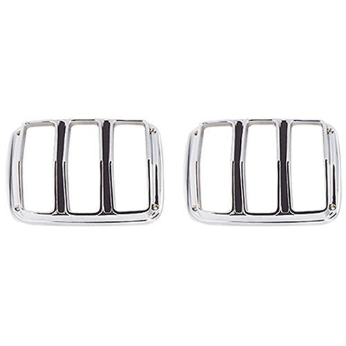 Tail Light Bezel Set Fits 1965-1966 Mustang