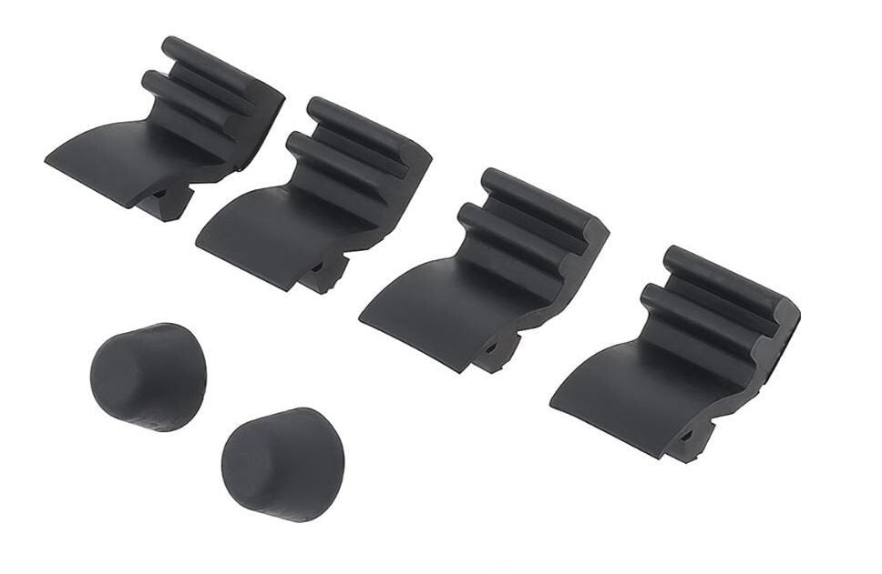 Hood Bumper Kit For 1953-1956 Ford F100 F250 F350; 6 Piece Set