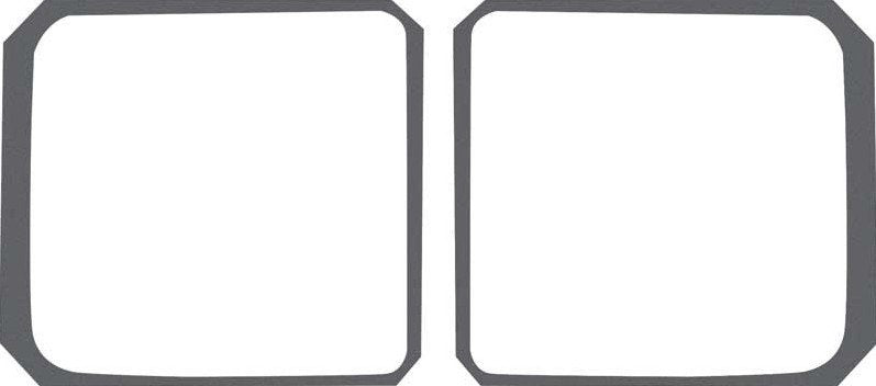Park Lamp Lens Gasket Set For 1971-1972 Plymouth Duster With Sharktooth Grille