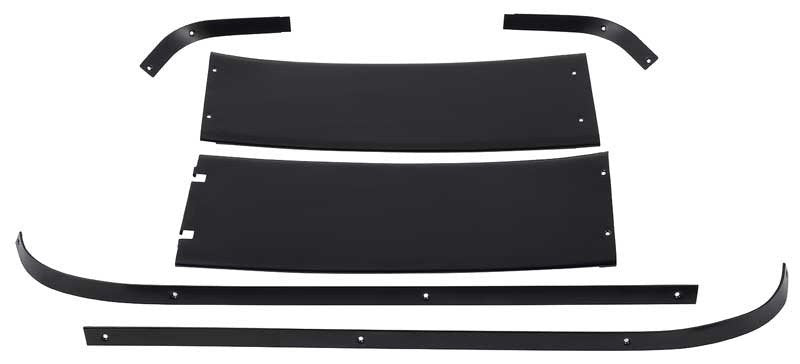 Rear Interior Roof Molding 6-Piece Set Fits 1967-1968 Mustang Fastback