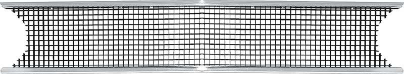 Center Front Grille Black Fits 1968-1969 Coronet 1969 Charger R/T