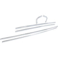 Rear Window Molding Set Fastback 6-Piece Set Fits 1967-1968 Mustang