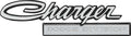 Charger Dodge Division Trunk Emblem Fits 1971 Dodge Charger