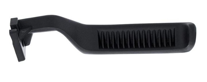 Black Interior Door Handle For 1987-1996 Ford Bronco; Driver Side