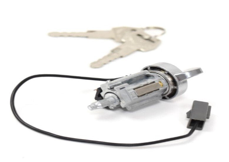 Chrome Ignition Lock Cylinder Replacement For 1985-1990 Ford Bronco II