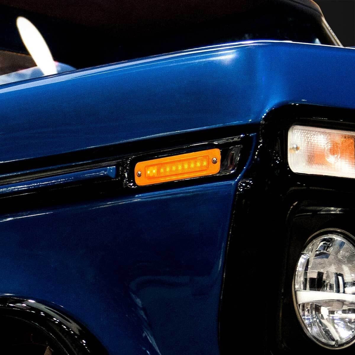 LED Side Marker Light Set For 1973-1979 Ford F100 F150 F250 and F350 Trucks