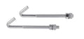 Stamped Steel Fuel Tank J-Bolt Set For 1966-1977 Ford Bronco; Pair