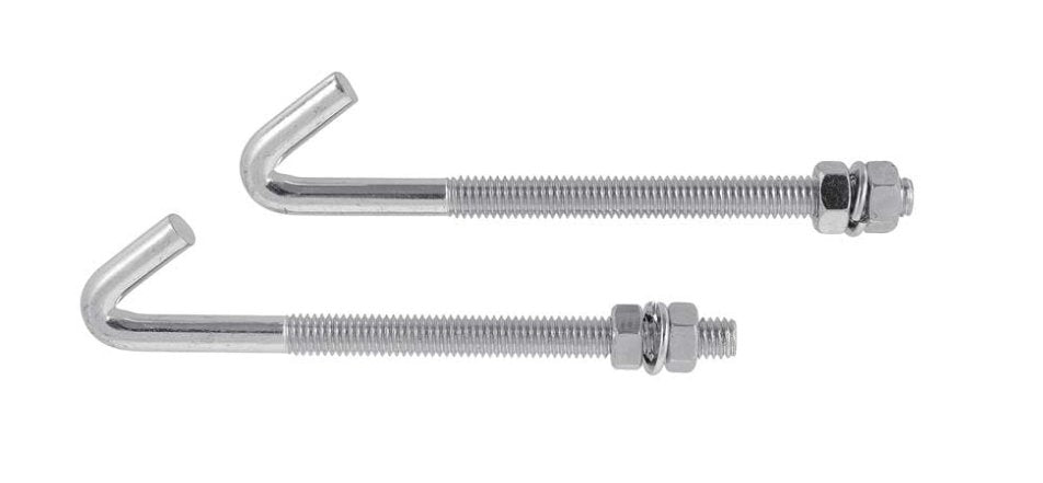 Stamped Steel Fuel Tank J-Bolt Set For 1966-1977 Ford Bronco; Pair