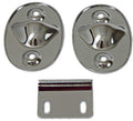 Seat Catch and Trap Door Set For 1965-1970 Ford Mustang Fastback Models