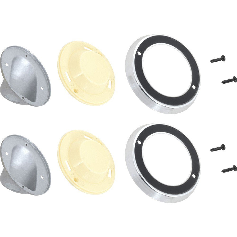 Dome Lamp Assembly Bezels, Lenses, Bases Fits 1964-1966 Chrysler, Dodge Plymouth