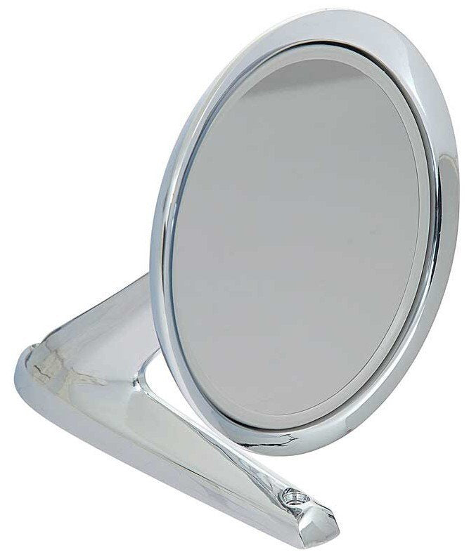 Outer Door Mirror For 1965-66 Ford Fairlane; Round Head; With Hardware; LH or RH
