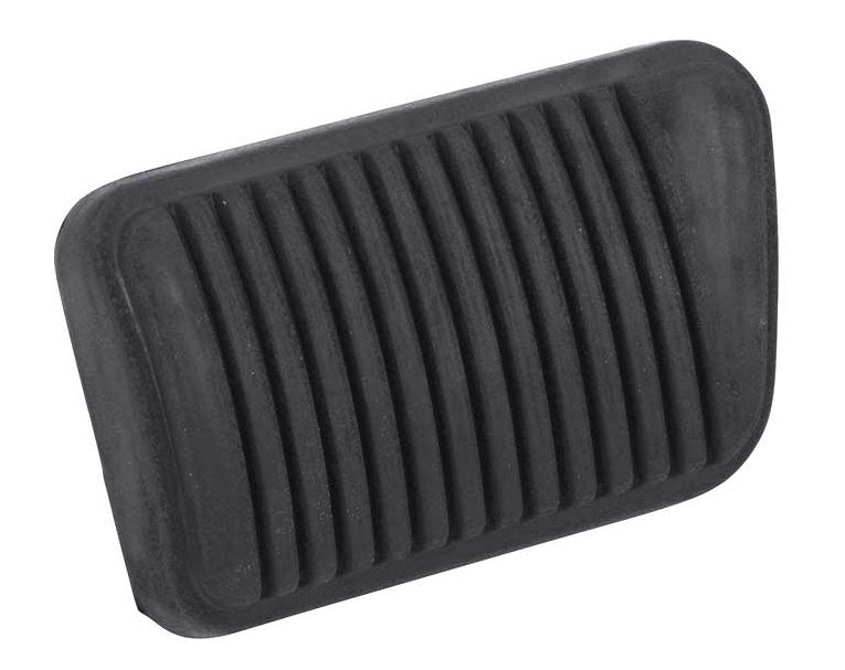 Brake Pedal Pad; Manual Transmission; W/Groove For Trim For 1965-73 Ford Mustang
