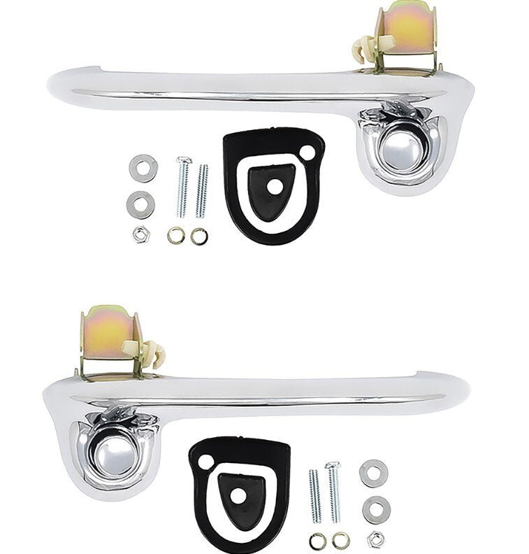 Outer Door Handle Set With Hardware For 1964-1965 Ford Falcon and Ranchero