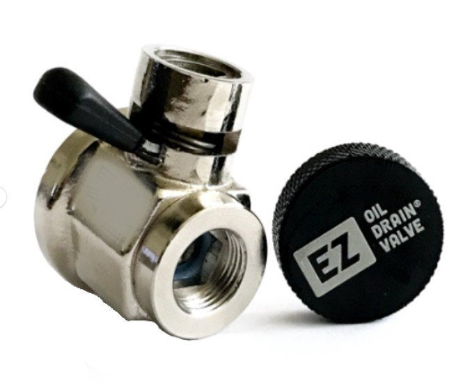 1/2"-20 Thread EZ Oil Drain Valve For 1957-1976 Ford Galaxie and Thunderbird