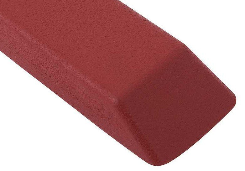 Red Urethane Arm Rest Pad Pair For 1964-1966 Ford Mustang Models