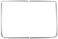Rear Window Molding Set Fastback 4-Piece Set Fits 1969-1970 Ford Mustang