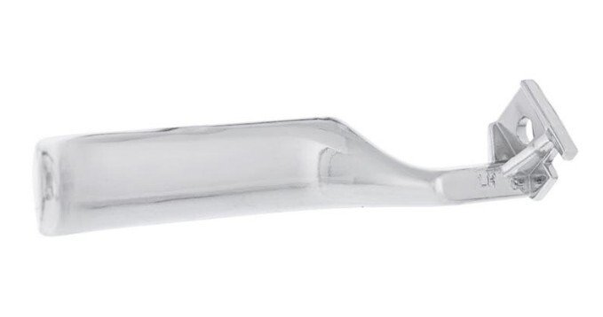 Chrome Die-Cast Interior Door Handle For 1980-1986 Ford Bronco; Driver Side