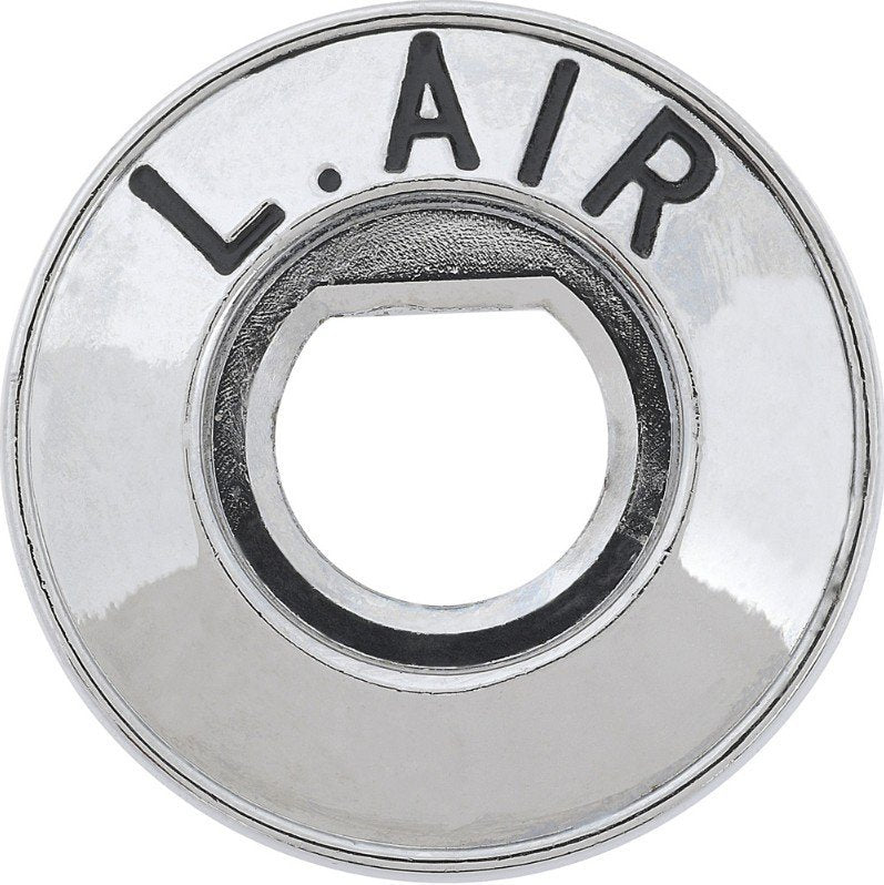Chrome Air Vent Knob Dash Bezels For 1957-1960 Ford F100 F250 F350; RH and LH