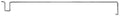 Trunk Torsion Rod Convertible Fits 1969-1970 Mustang