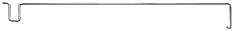 Trunk Torsion Rod Convertible Fits 1969-1970 Mustang