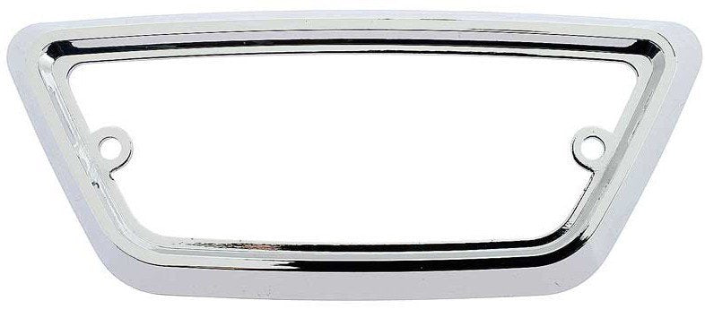 Trapezoid Chrome Dome Lamp Bezel For 1960-1963 Ford Falcon