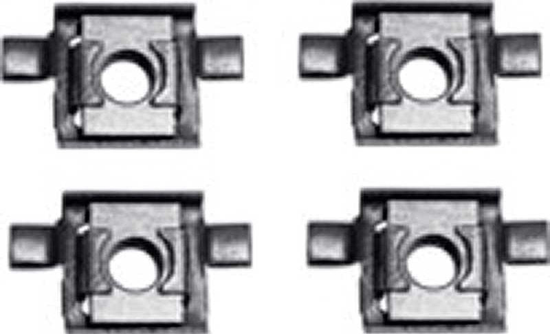 Fan Shroud Bracket Nut Set With 22" Radiator Fits 1963-1974 Dart and Duster