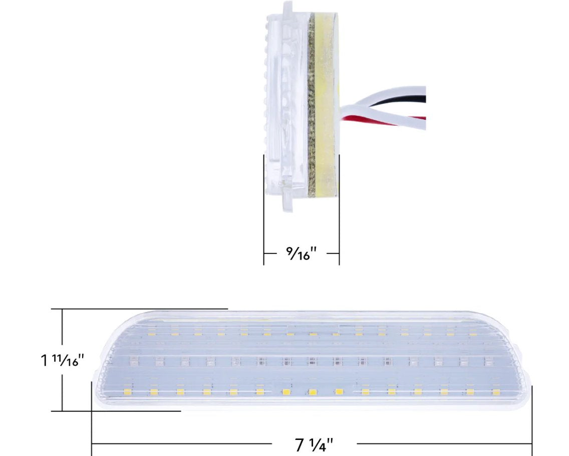 LED 3rd Brake Cargo Combo Lamp Light For 1967-1978 Ford Pickup Trucks