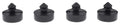 Headlamp Door Bumper Set Concealed Headlamps Fits 1970-1971 Charger