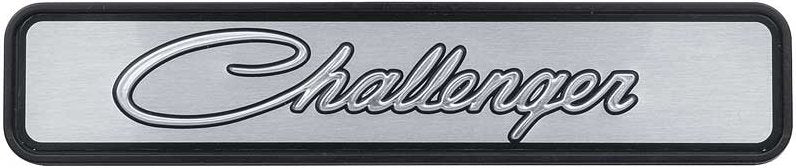 Two-Pin Dash Emblem Assembly With Bezel For 1971-1974 Dodge Challenger