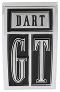 Dart GT Front Fender Emblem Fits 1967 Dodge Dart