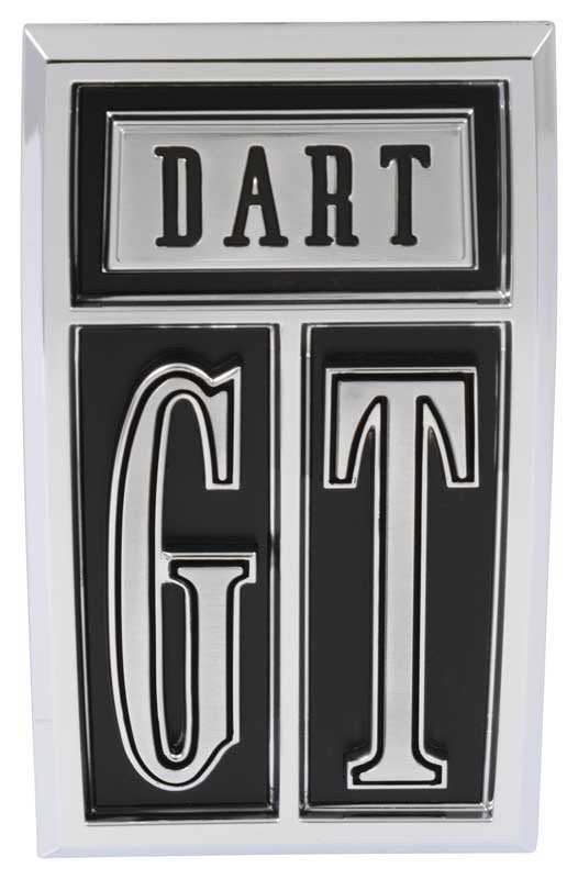 Dart GT Front Fender Emblem Fits 1967 Dodge Dart