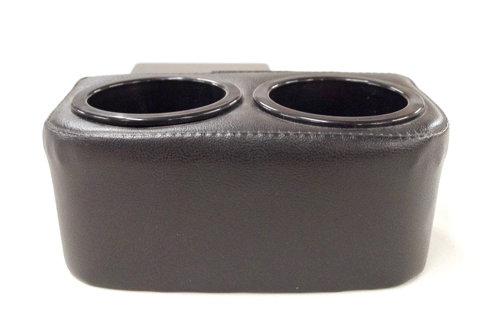 Black Double Drink Holder For 1973-1979 Ford F100 F150 F250 F350 Pickup Trucks