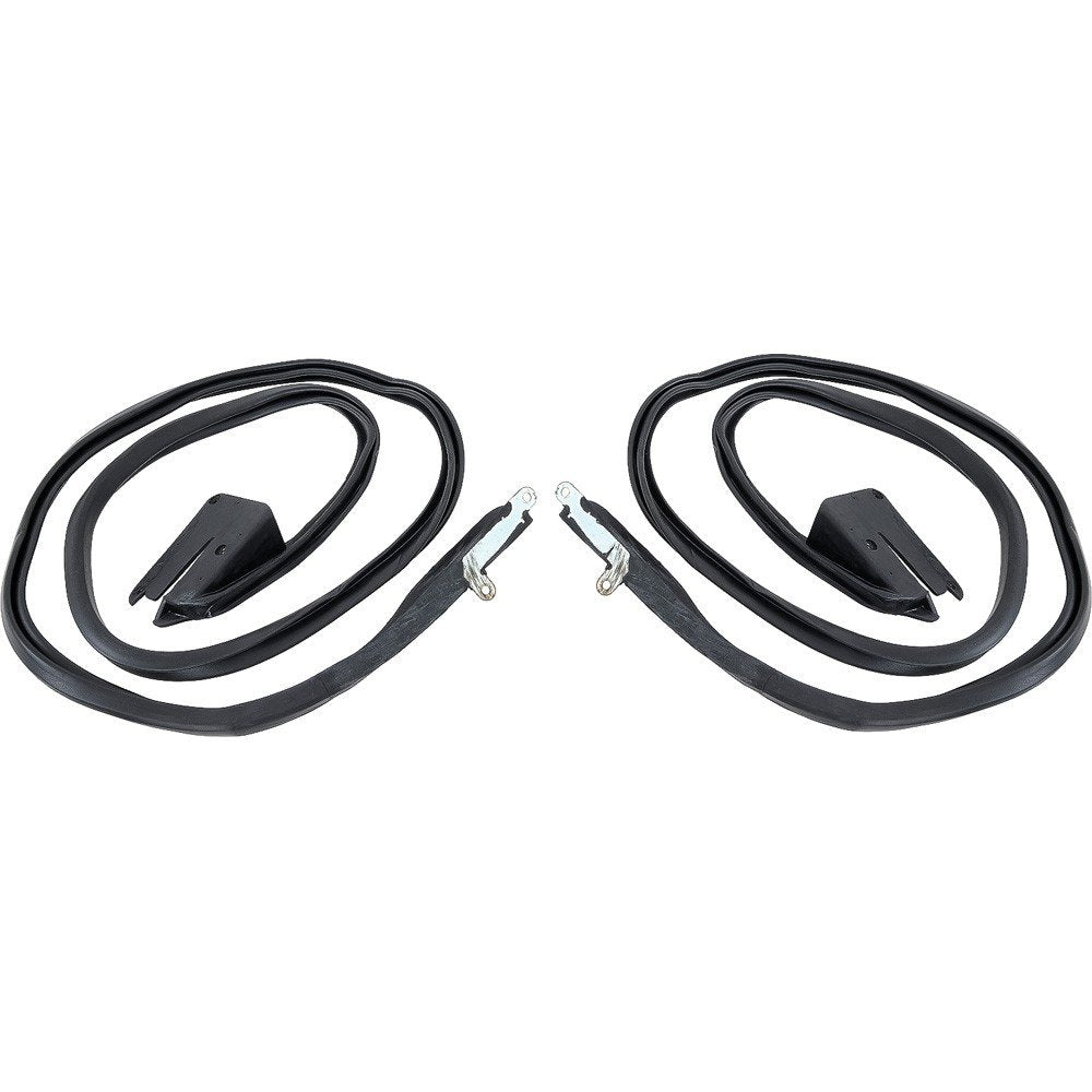 Door Frame Weatherstrip Pair Fits 1969-1970 Ford Mustang