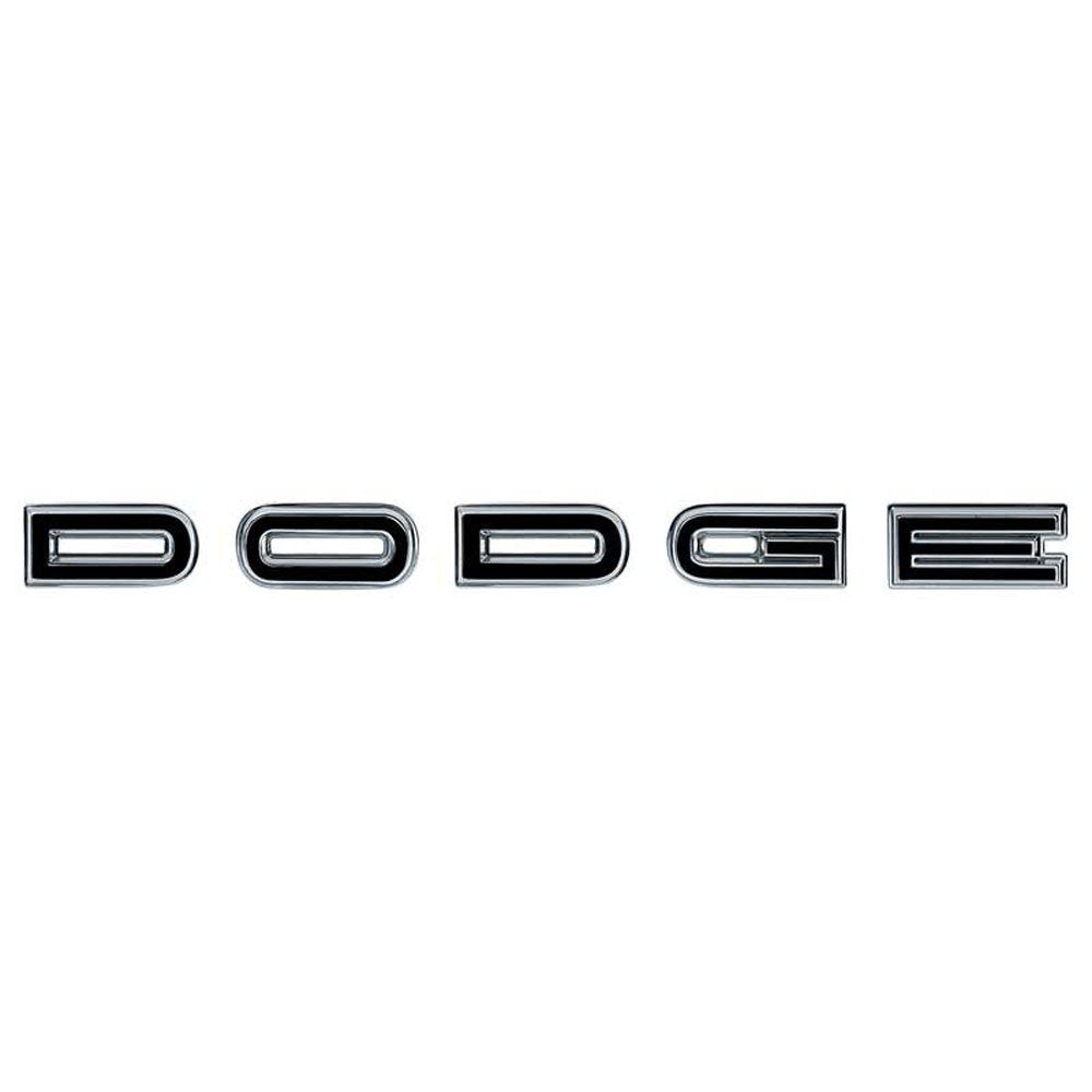 DODGE Trunk Emblem Letter Set Fits 1967 1969 Dodge Coronet