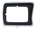 Headlight Bezel Rectangular Fits 1978-1979 Ford F150F,250F,F350 Pickup, Bronco
