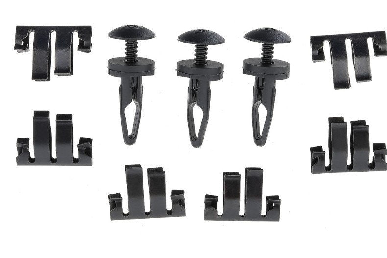 Cowl Vent Grill Retainer Clip Set For 1994-2004 Ford Mustang