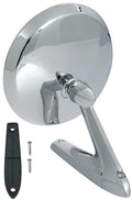 Outer Door Mirror For 1960-66 Ford Falcon; Round Head; With Hardware; LH or RH